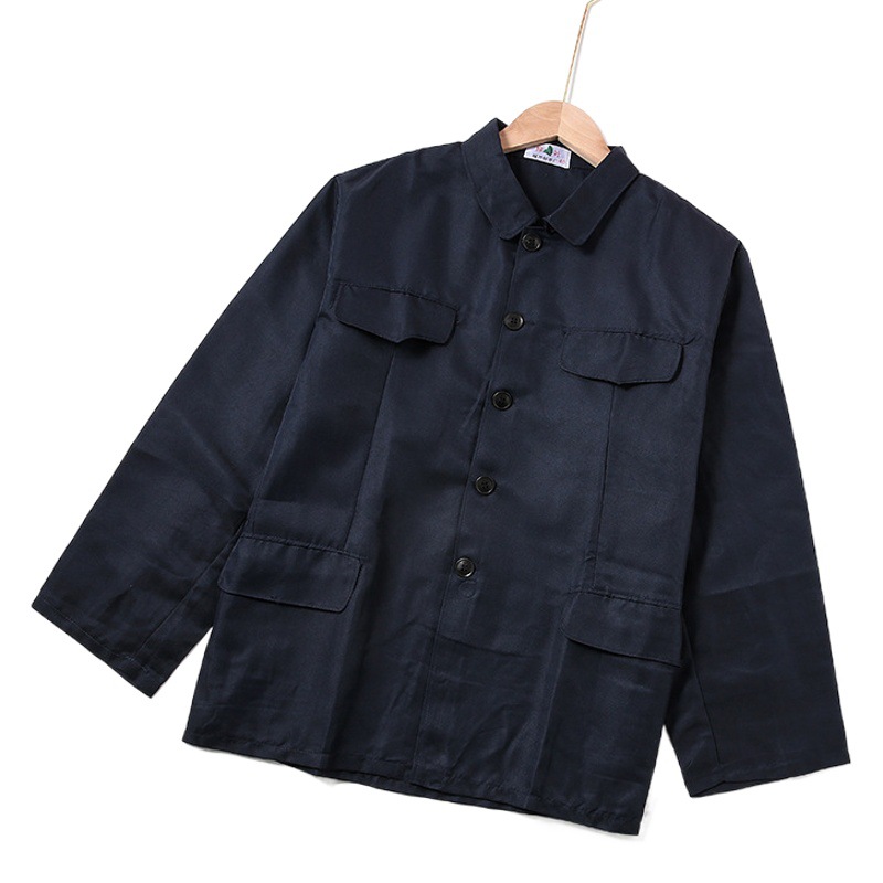 Autumn 2021 Middle-aged and Elderly Men's Jacket Stall Chinese Tunic Suit Work Suit Jacket Grandpa Chinese Style Lapel Chinese Tunic Suit