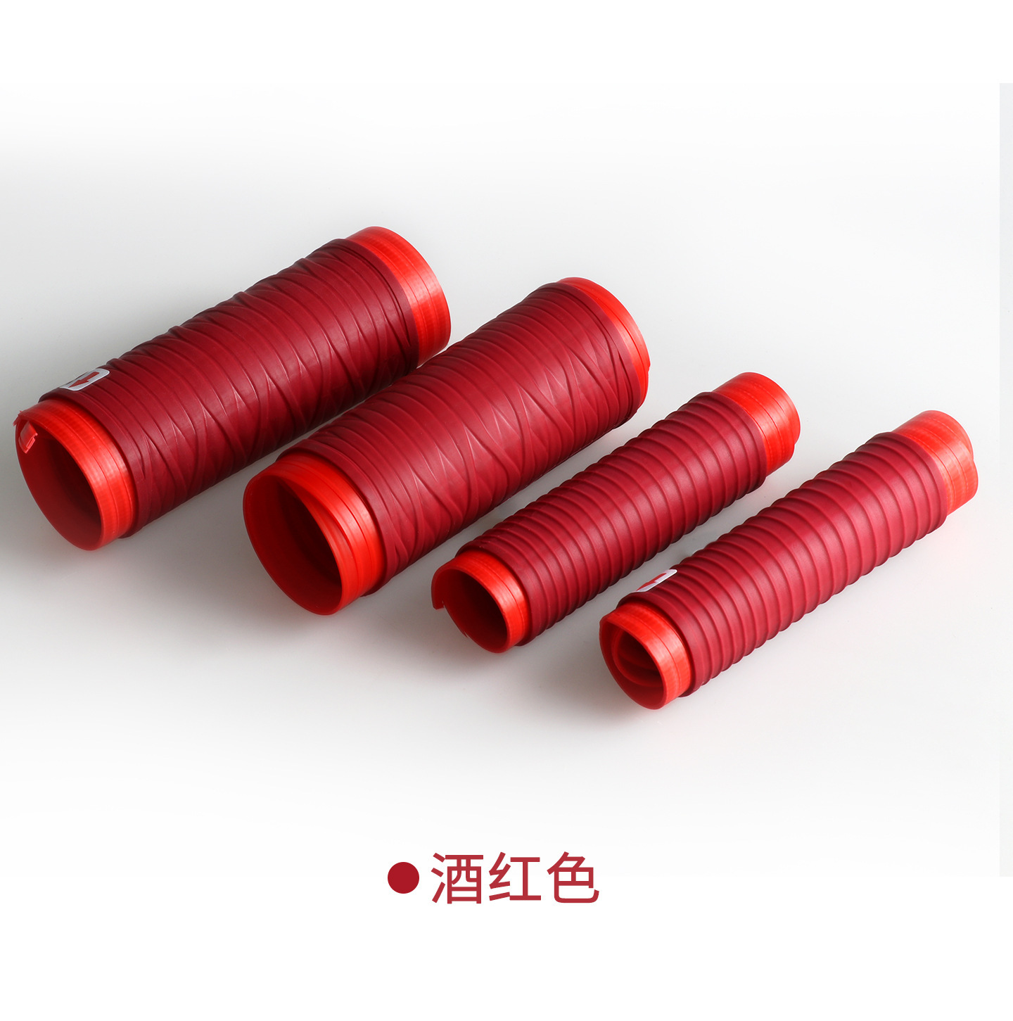 Universal Silicone Handlebar Grips for Electric Vehicles and Motorcycles, Thickened, Soft, Non-Slip, Shock-Absorbing, Wear-Resistant, Brake Handlebar Covers