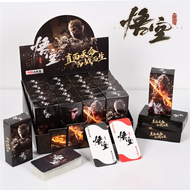Маленький покер Black Wukong, 6 случайных колод