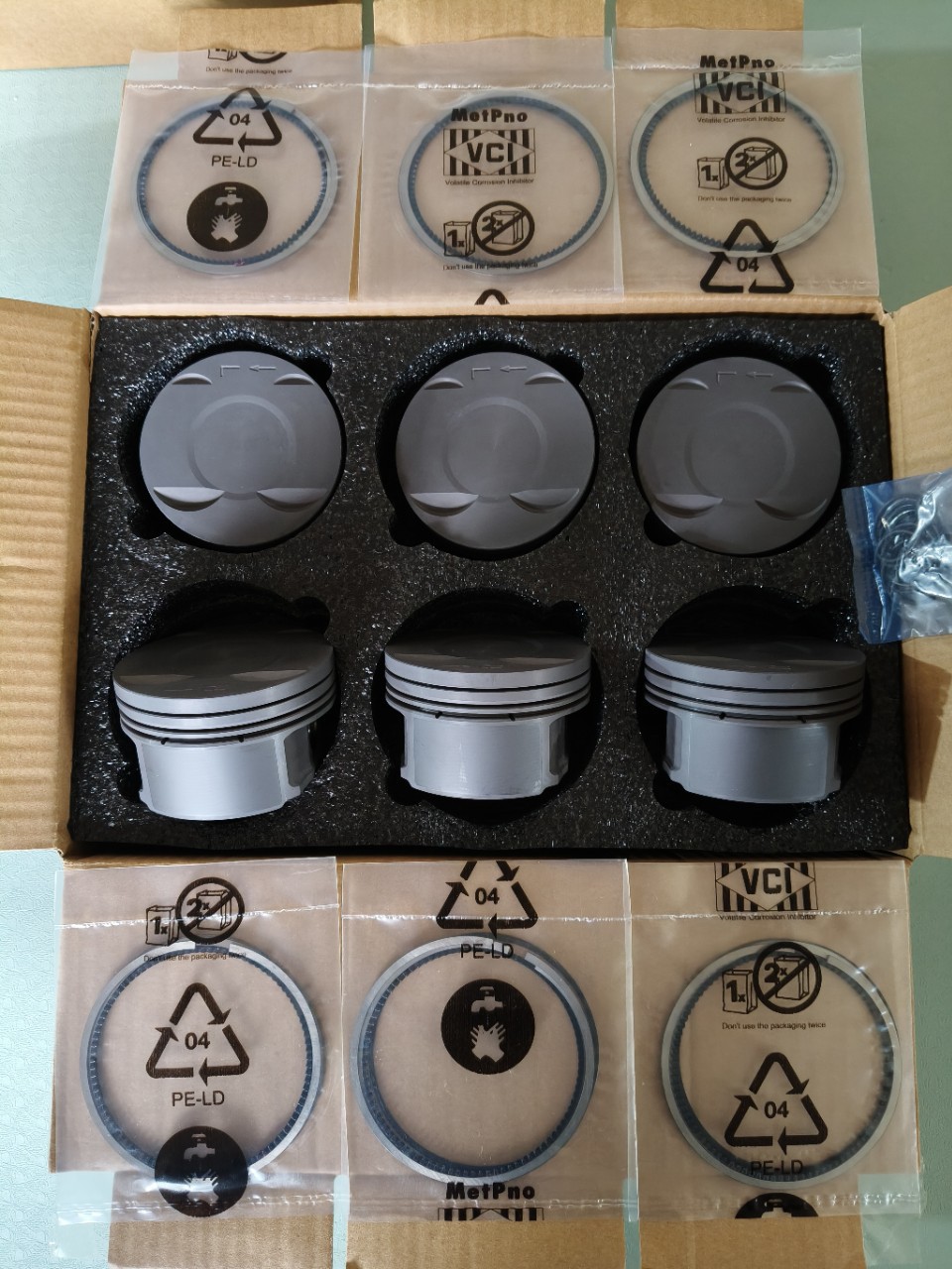 Ea839 Forged Piston for Porsche Cayenne/2.9T, Oe Number/9A710706631
