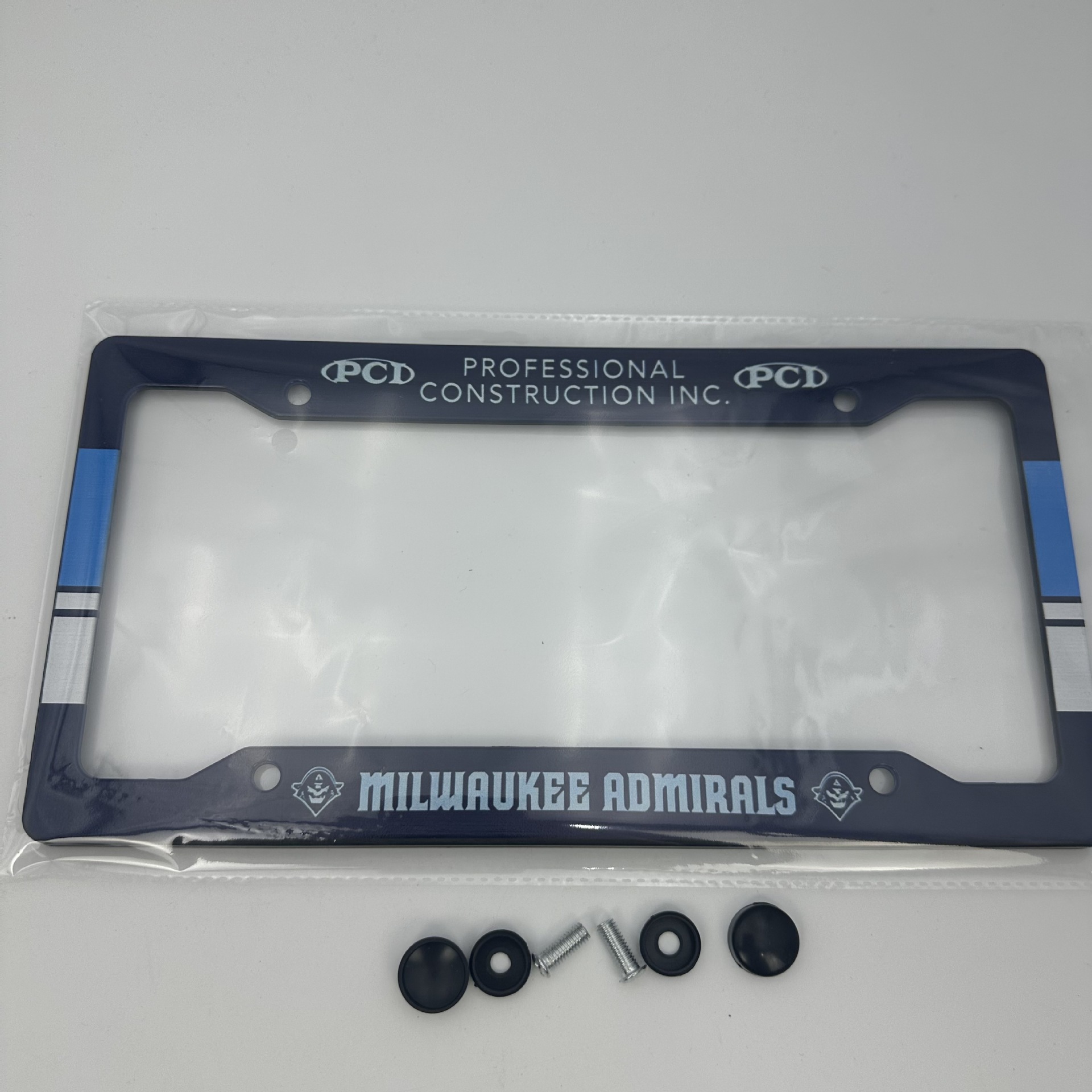 US standard four-hole plastic small round hole full-print license plate frame, personalized car license plate frame, decorative frame, license plate holder