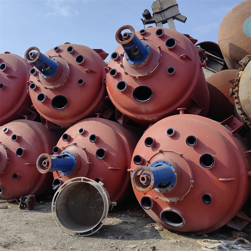 二手搪瓷反应釜 工业反应罐 二手立式反应罐