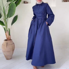 欧米の外国貿易の婦人服は国境を越えて2025秋にシャツのスカートをめくります。