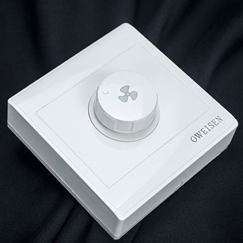 Factory direct supply speed regulating switch fan speed regulator surface-mounted 86 type M6 fan ceiling fan knob infinite speed regulating switch