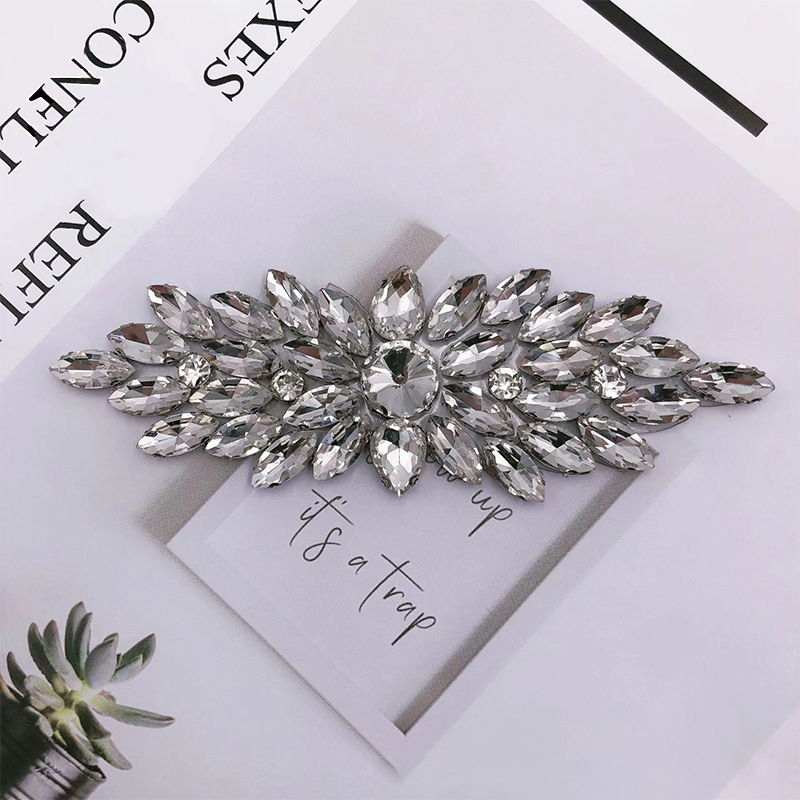 新款手工贴钻水钻diy饰品婚鞋配件辅料服装配件水晶贴花文熙