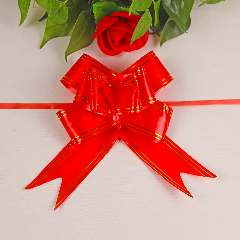 Украшение свадебного автомобиля, ручная цветочная лента, большая бабочка, свадебный цветок, свадебная подарочная коробка, подарочная упаковка, связывание цветов, оптовая продажа