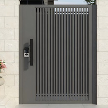 铝合金庭院大门别墅花园入户门户外铝艺高端中式双开大门小院子门