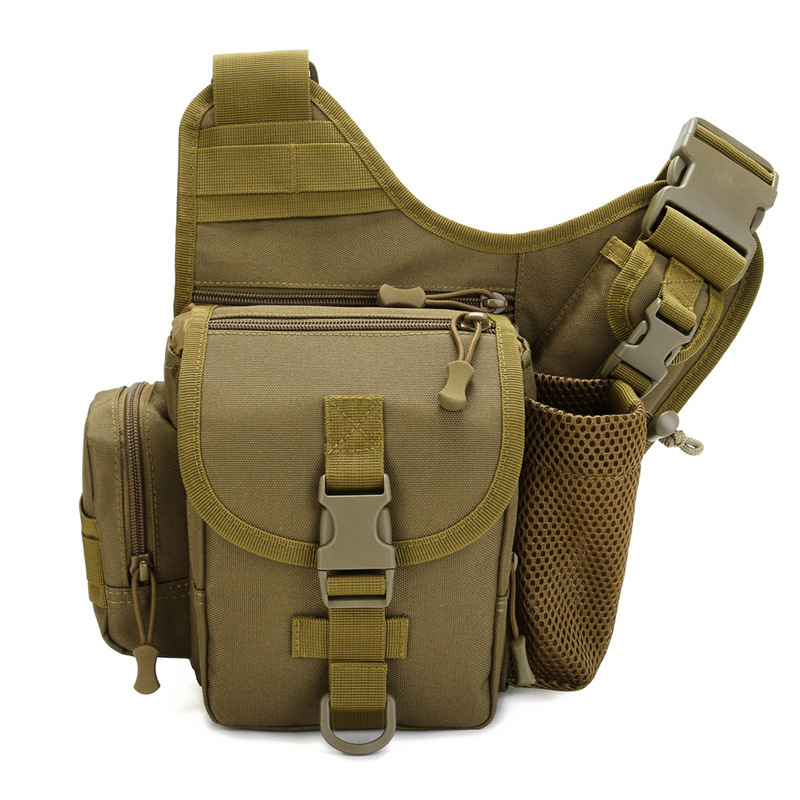 2025 New Men's Military Fan Chest Bag Size Outdoor Sports Thigh Bag Tactical Shoulder Crossbody Bag Saddle Bag Camera