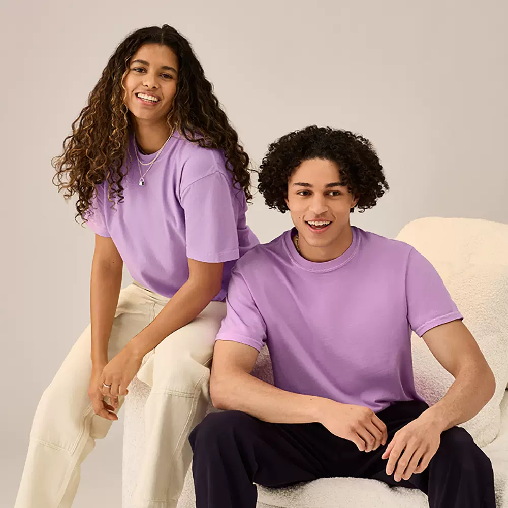 GILDAN吉尔丹76000杰丹180g纯色棉空白男圆领短袖T恤广告衫文化衫