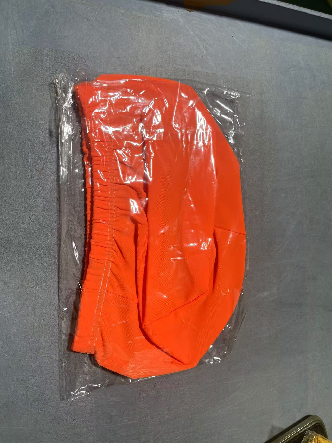 Gorro de natación de poliéster - Alto elástico, adulto universal, color sólido, embalaje independiente, directo de fábrica