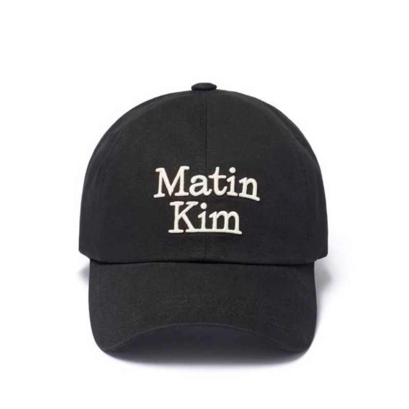 韩国小众Matin Kim25新款经典刺绣全标鸭舌棒球帽百搭情侣款|undefined