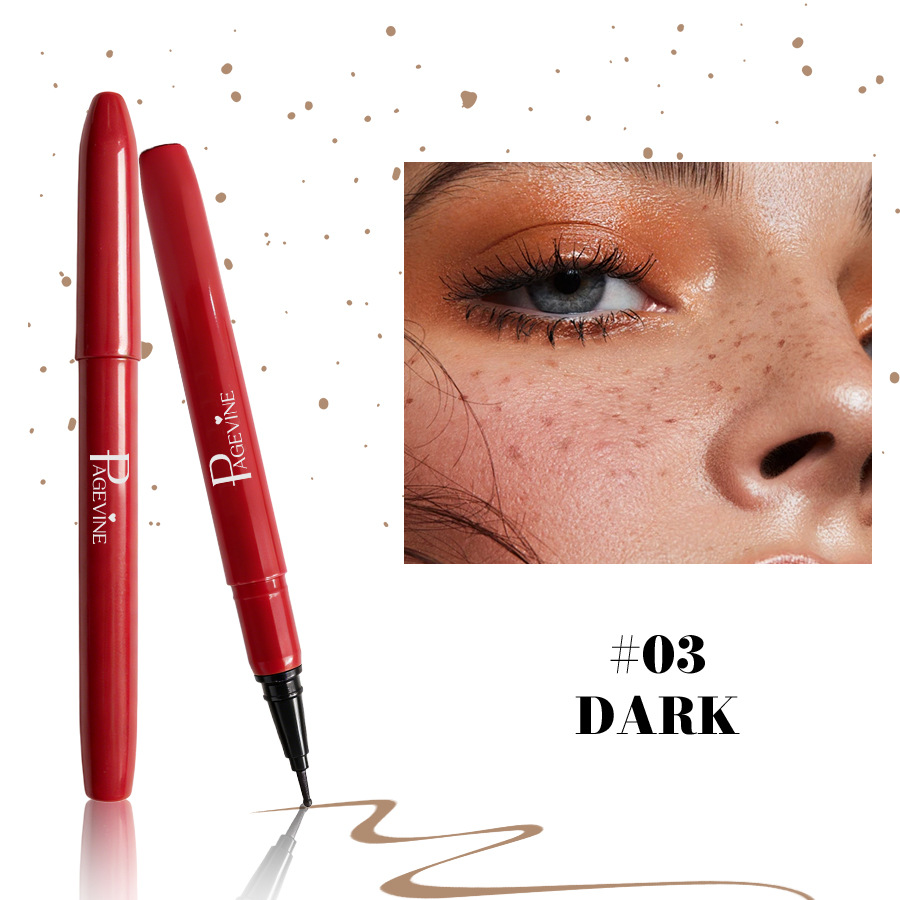 Transfronterizos PAGE VNE natural pecas moles pen impermeable duradero no se marea belleza moles pecas pen comercio exterior image 8