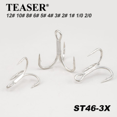 奥金は3倍に3本のフックを強化して、淡い海水のアンカーフックをST46-3Xします。