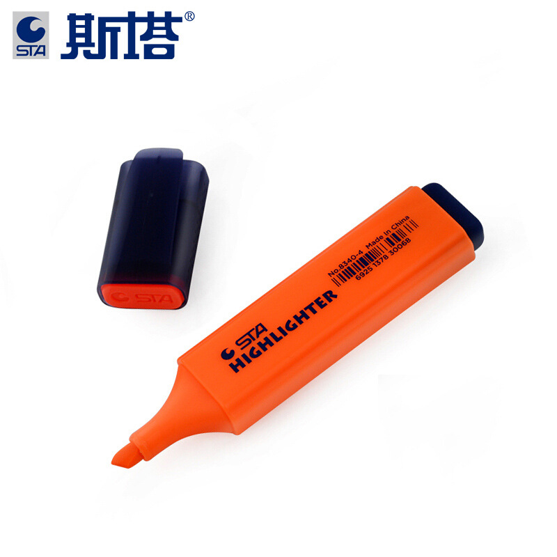 STA Star8340 de gran capacidad, diseño profesional clásico, marcador en color fluorescente, bolígrafo especial de alto brillo