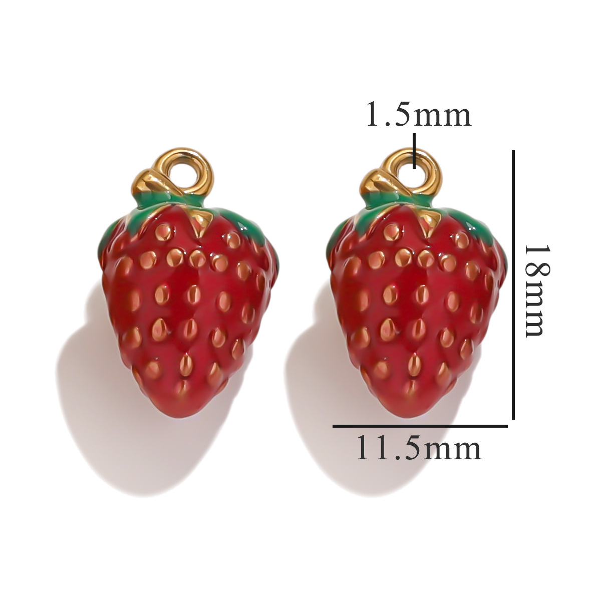 Acero inoxidable 3D lindos colgantes colgantes astronautas DIY esmalte goteo colgantes de color accesorios de joyería al por mayor