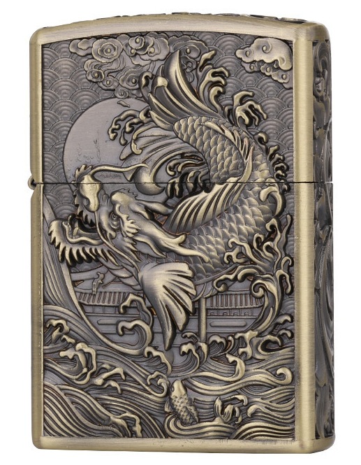Zk21-1 fishized dragon bronze