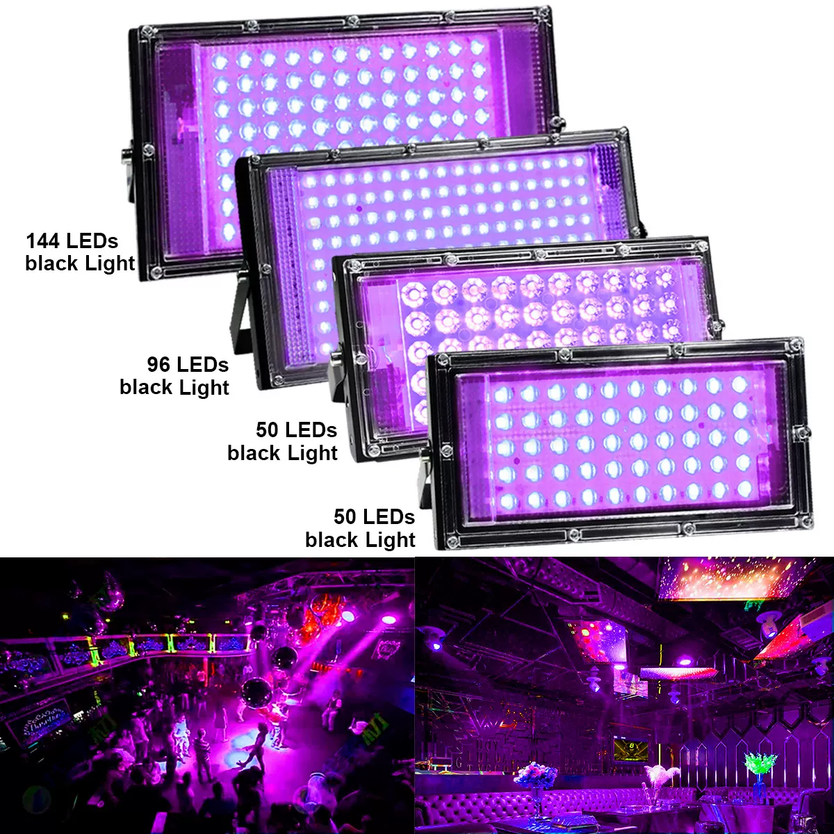 5V紫光灯跨境批发USB接口款紫外线固化灯源头广场舞台氛围紫光灯