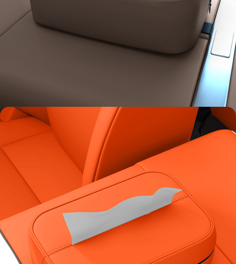 Suitable for Aito M9 Car Tissue Box, 24 Models of Tissue Boxes for the Center Console, Car Seat Back Tissue Holder, Interior Accessories