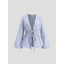 A 48745 Bow Stripe Cardigan ���������ƿ������׿羳��ó��