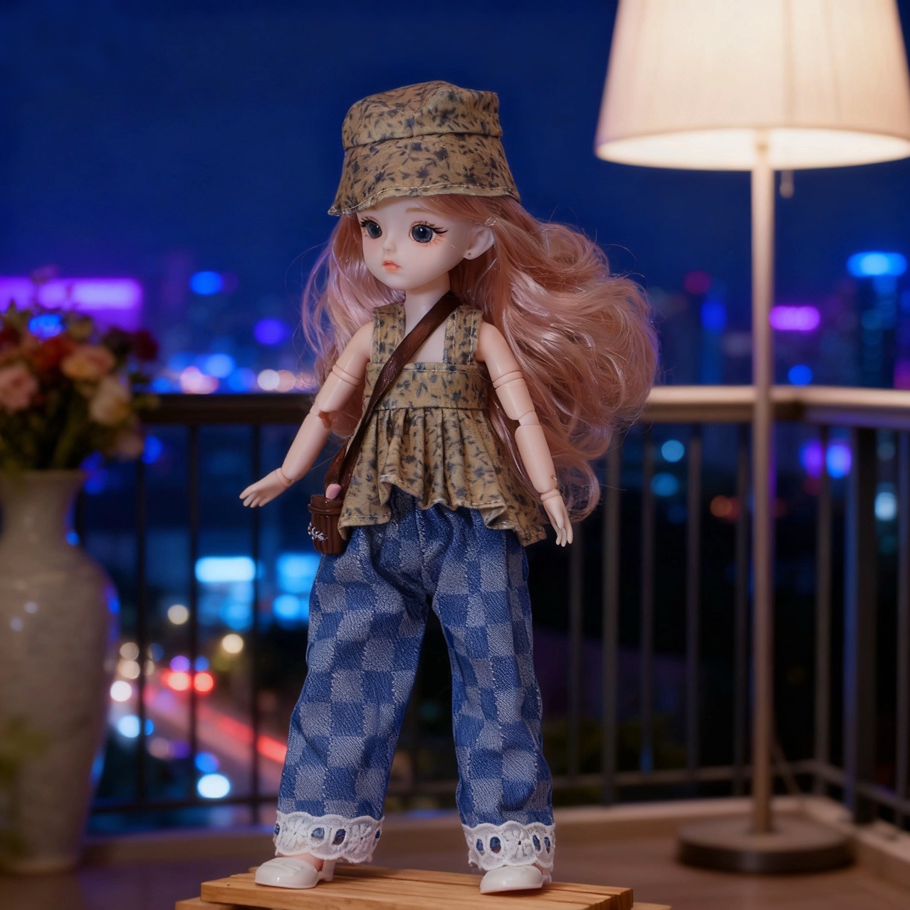 30cm Multi-Joint 6-Part Handmade Makeup Doll Dress-Up Girl Princess Birthday Gift Realistic Toy_voghion.com
