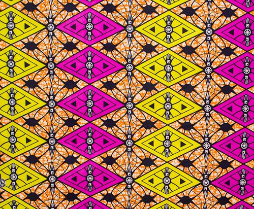 African ethnic batik printed fabric with double-sided geometric polyester imitation batik print, AliExpress Amazon wholesale supply