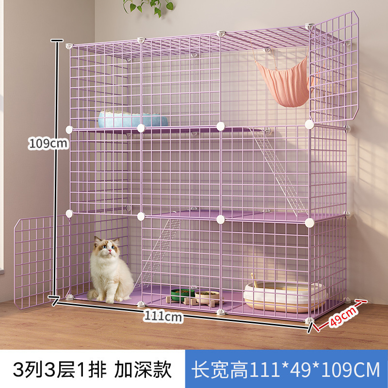 猫ケージ、家庭用大型猫の巣、ヴィラ、三階建て猫ハウス、子猫ハウス、二階建て猫ハウス、猫用品|undefined