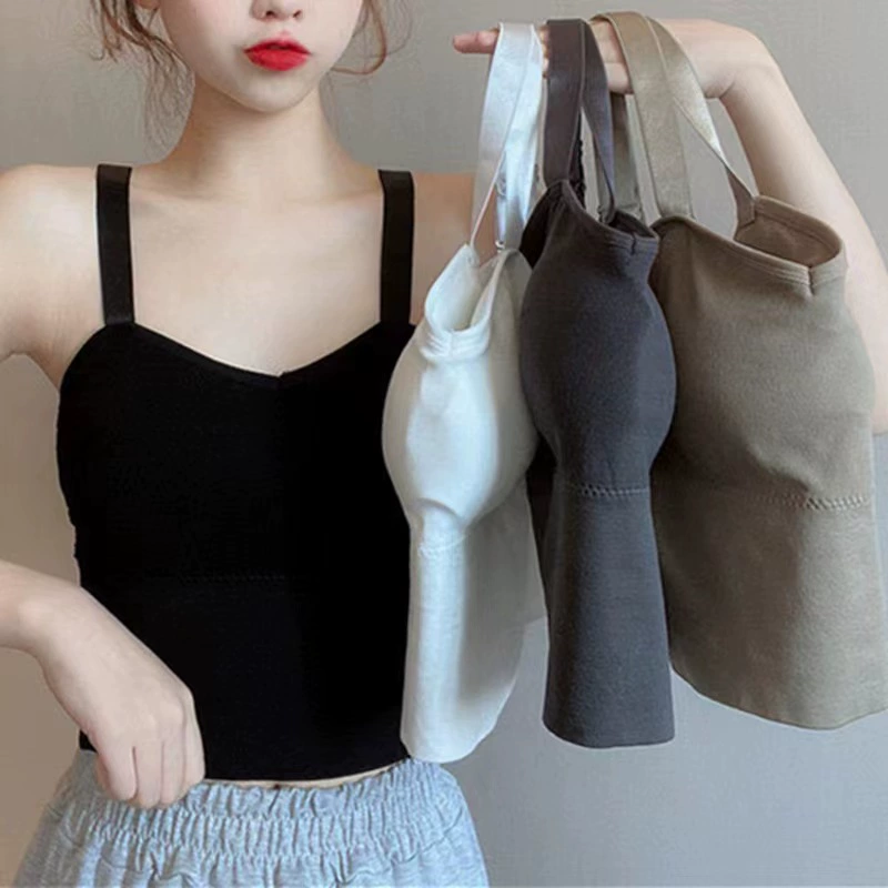 Наружный жилет с широким плечевым ремнем, женская красивая спина, Длинные внутренние накидки, легкое нижнее белье с защитой от бега, приталенное универсальное нижнее белье