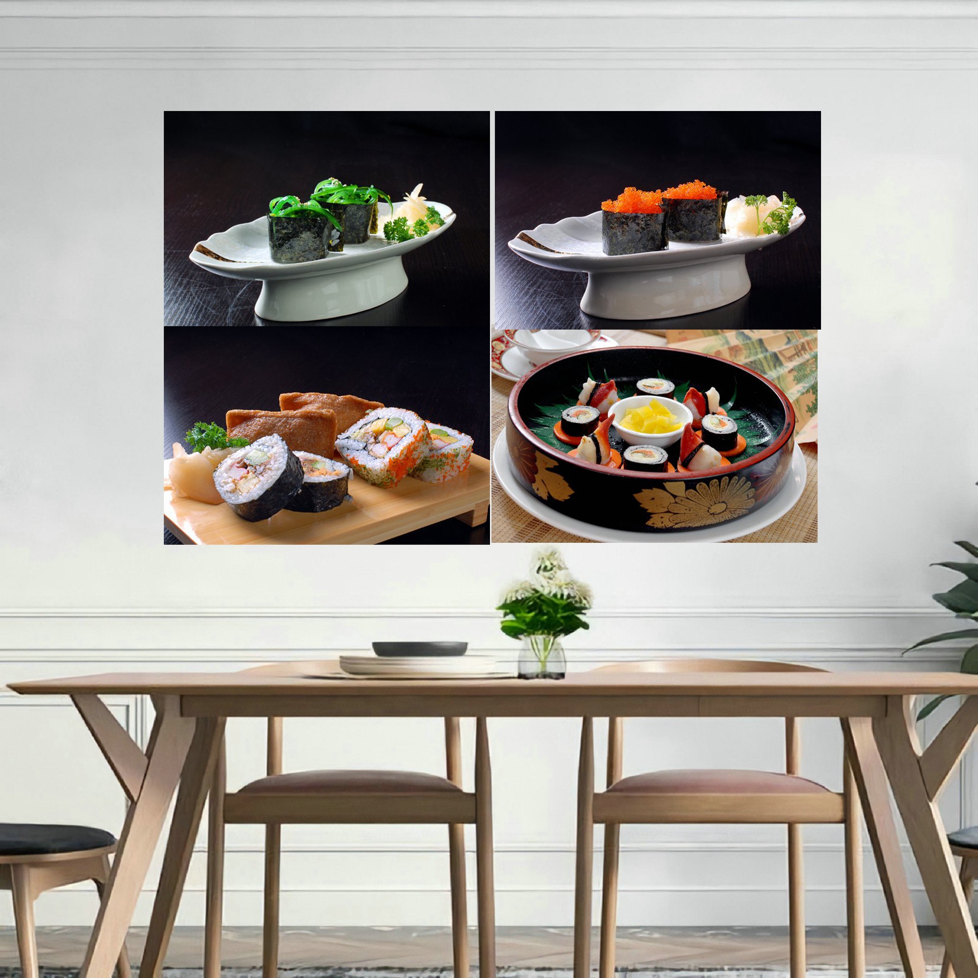 30239料理菜品寿司日本料理卷刺身生鱼片美食高清照图片海报