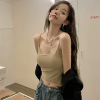 Топ с чашечками, летний sexy короткий бюстгальтер, облегающий, тонкий