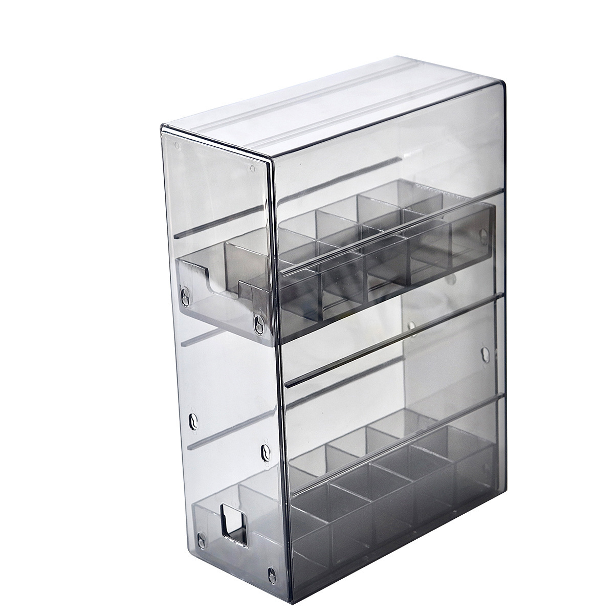 Lipstick, transparent storage box