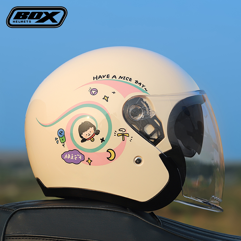 Auto Parts and Accessories | Katong Motorcycle Helmet for - deluxe-glossy-dora-hd-lens
