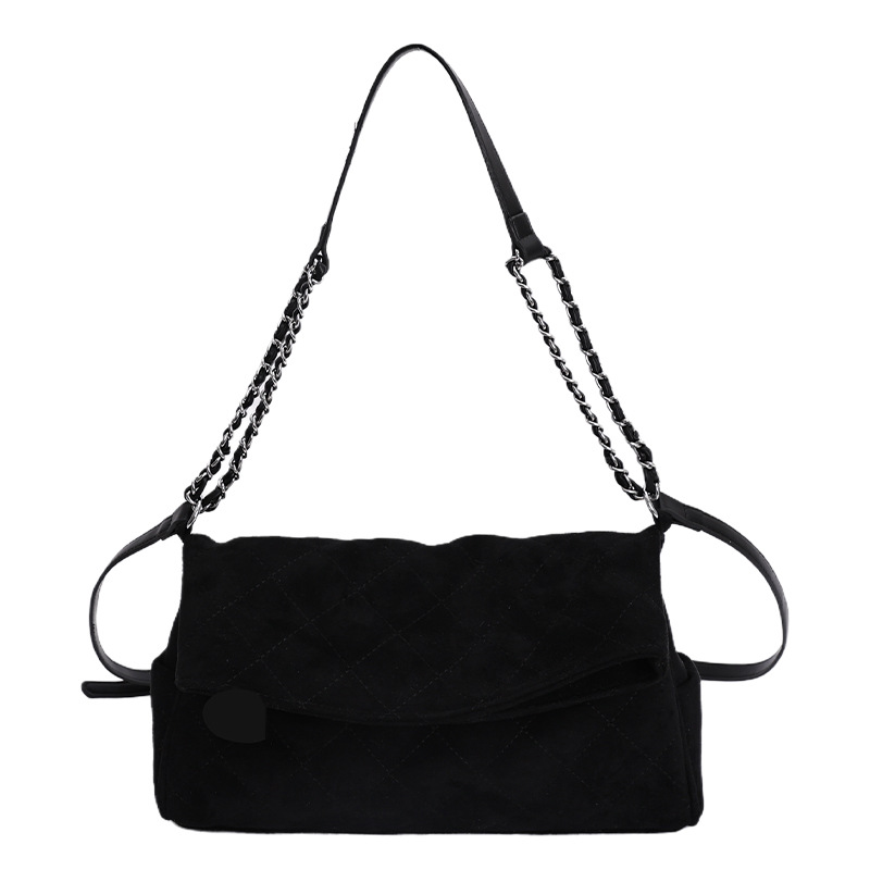 Bolsas de mujer transfronterizas bolsas de cadena de diamond bolsas de brazo versátiles bolsas de mujer 2025 nuevo invierno de moda bolsas de hombro bolsas de transporte