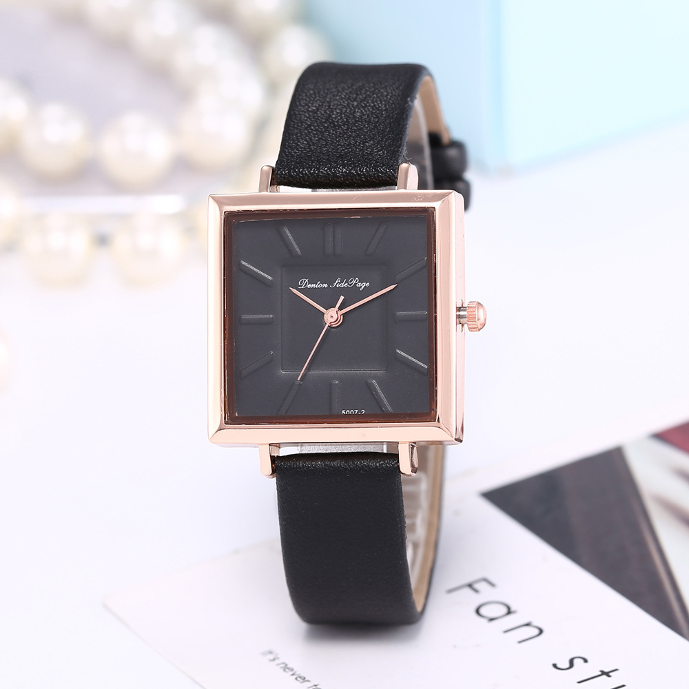 Swiss watch, square fashionable classic quartz watches 4