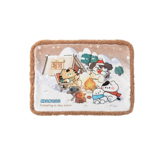 [rice cake NianGao] snow camping pet cat and dog electric blanket heating winter warmth constant temperature removable and washable