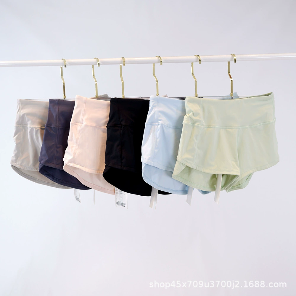 Женские шорты для йоги, ледяной шелк, крутые, спортивные шорты 2.5inch года, молодежные, уменьшающие возраст, свободные спортивные шорты для велоспорта.