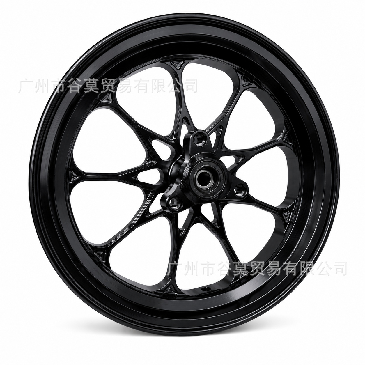 Electric Bicycle and Electric Motorcycle Modification Parts 10inch 12inch Aluminum Alloy Front Hub Aluminum Alloy Modified Hub
