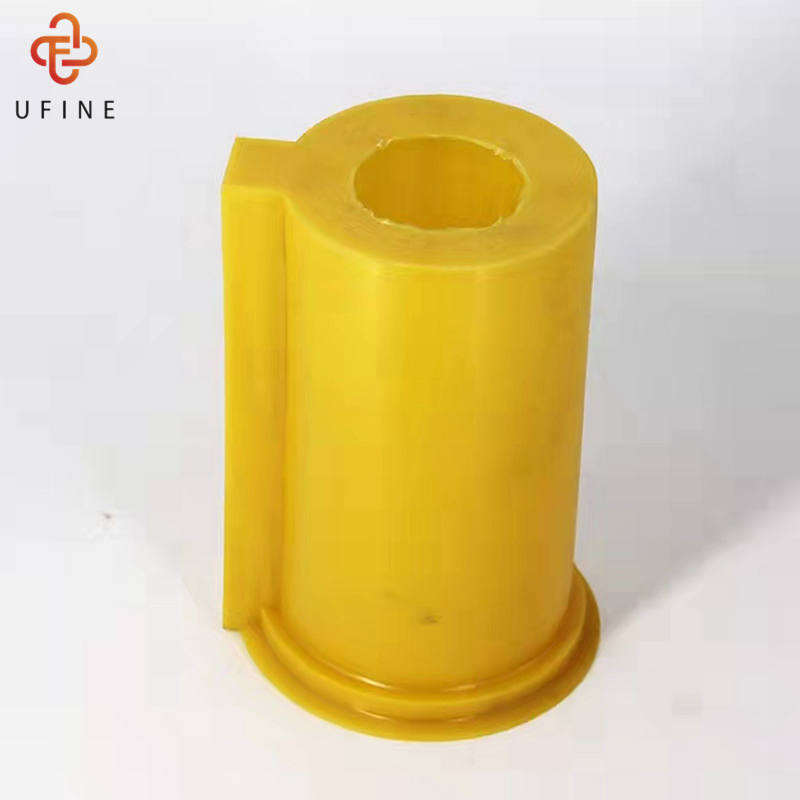 黄色塑料80轴套 轴径19mm 厂家直供电机马达轴保护套