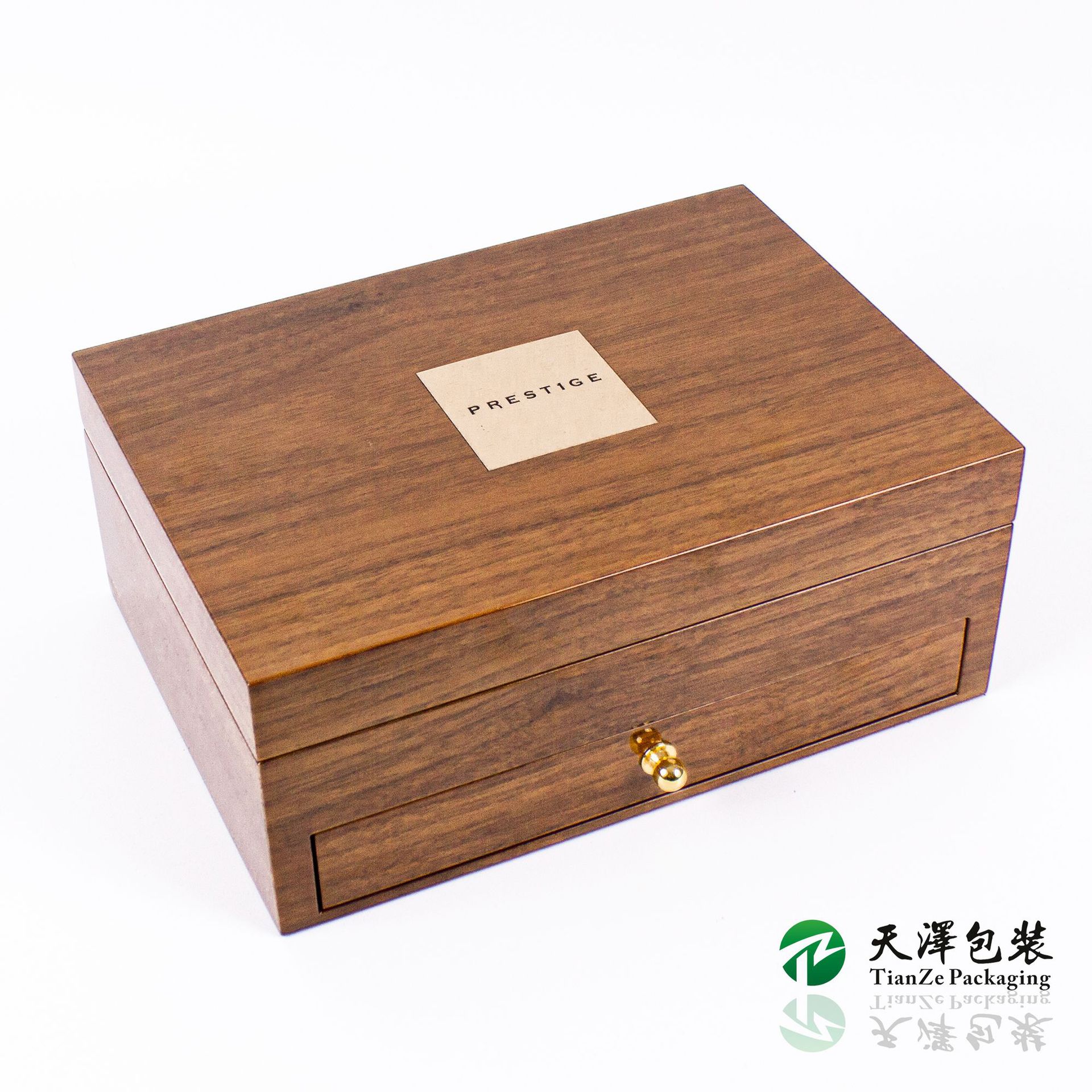 钢琴漆礼盒木盒胡桃木首饰盒木质盒子烤漆收纳盒-阿里巴巴