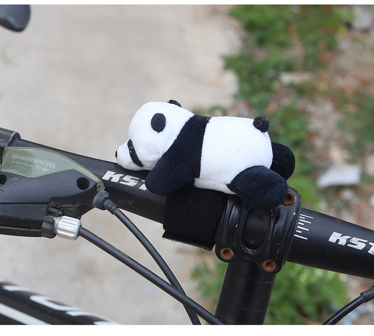 Cute Panda Doll Decoration Accessories for Bicycle, Electric Bike, Motorcycle