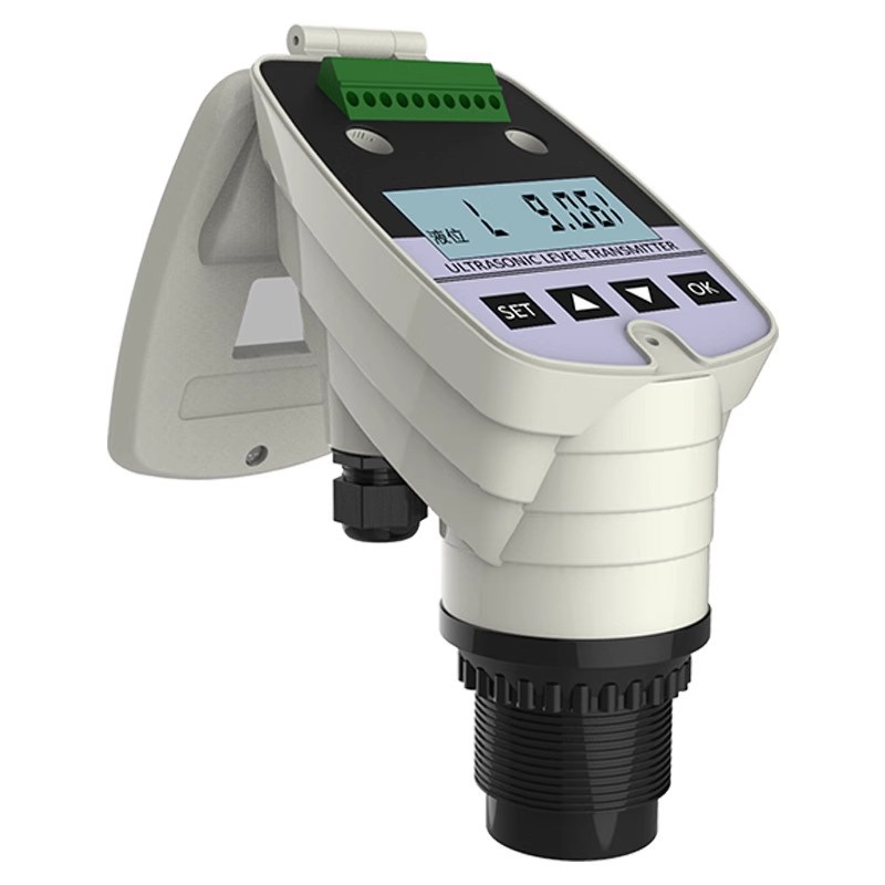马蹄式超声波液位计一体超声波分体式水位传感器变送器物位控制器