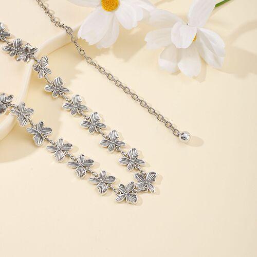 Cross-border alloy waist chain women's high-end butterfly waist chain, multiple options available, belt waist chain wholesale