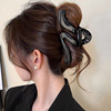 7#Glossy wavy hair grip [12.5cm]