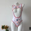 [女奴：红色开档连体衣（不含乳贴）]