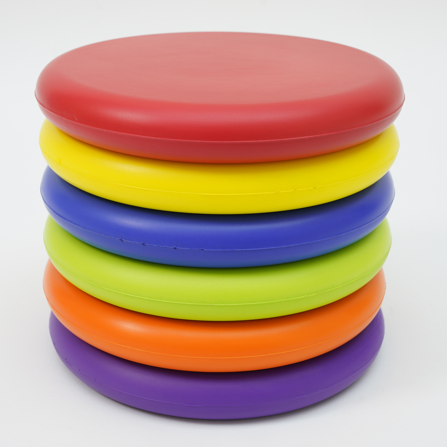 Espuma infantil Frisbee juguetes deportivos espuma de espuma suave de color sólido material esponja disco floppy