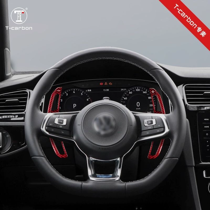 Подходит для Volkswagen 7 Shangku Lingdu GTSPOLOGTI замена педалей переключения из углеродного волокна, замена модификация