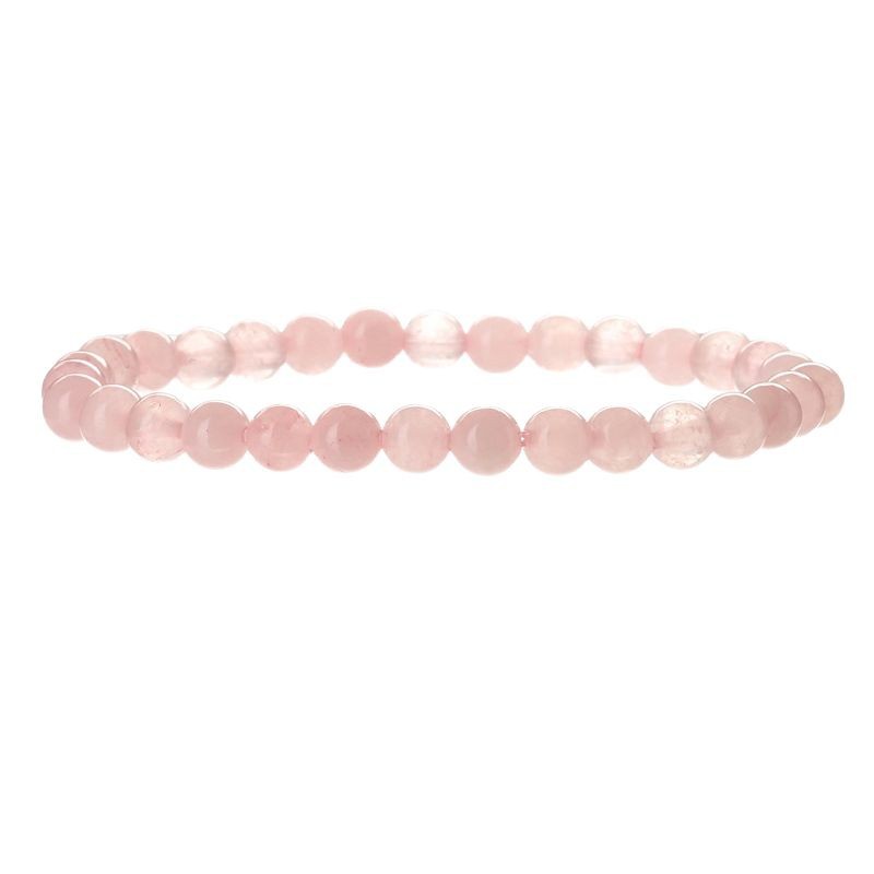 Venta directa de fábrica pulsera de cuentas de cristal rosa de piedra natural pulsera de turquesa azul pulsera terminada pulsera multicolor spot al por mayor