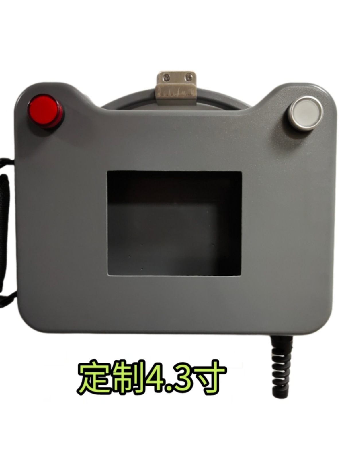 定.制4.3寸5寸等工厂直销昆仑通泰人机界面手持控制箱触摸屏安装