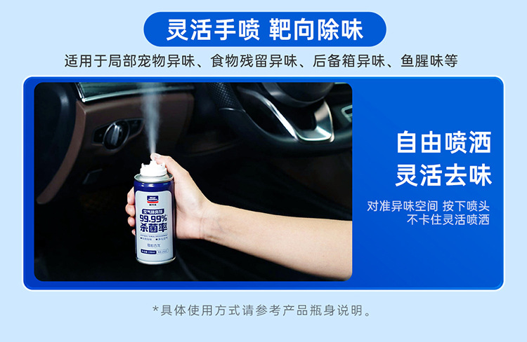 Suitable for Goodway Car Odor Removal Car Deodorant Air Freshener Air Conditioner Sterilization Deodorant Odor Spray