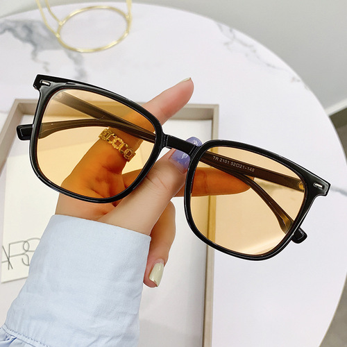 Sunglasses and sunglasses for men and women  new anti-UV sunglasses sun protection internet celebrities