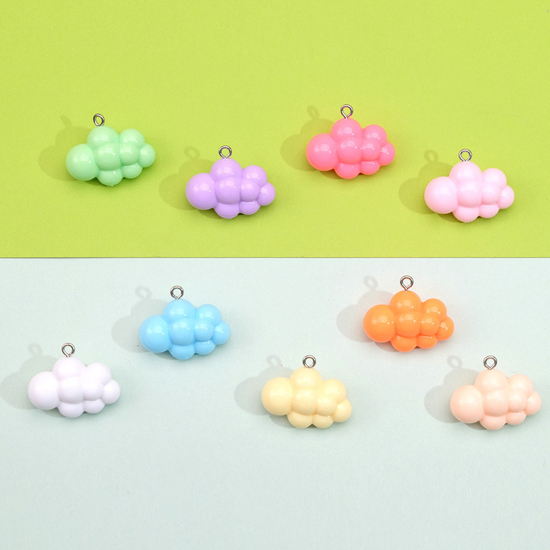 Cute Artificial Stereo Resin Cloud Pendant DIY Necklace Bracelet Earrings Beaded Cosmetics Accessories Accessories Cute Artificial Stereo Resin Cloud Pendant DIY Necklace Bracelet Earrings Beaded Cosmetics Accessories Accessories